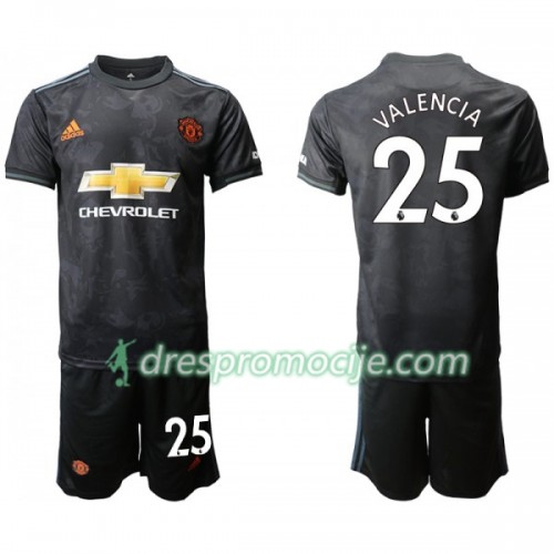 Manchester United Dres VALENCIA 25 Dječji Treći 2019/20 Kratkih Rukava Manchester United Dres VALENCIA 25 Dječji Treći 2019/20 Kratkih Rukava